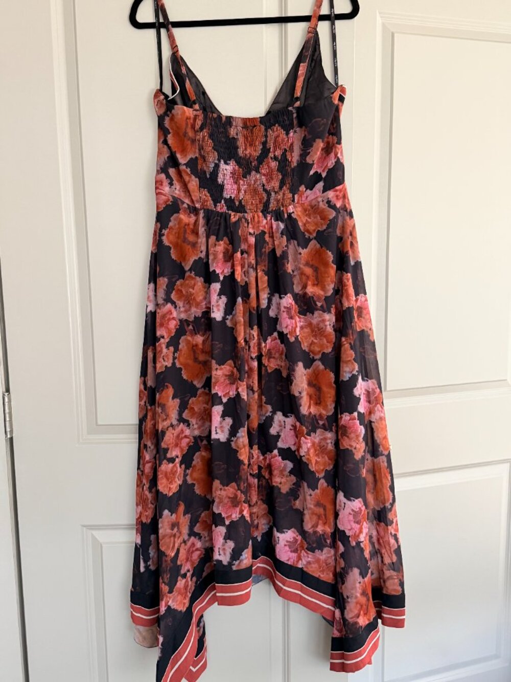 NWT City Chic Black and Blush Bandana Zoe Maxi Dress - M/18 - Picture 3 of 3
